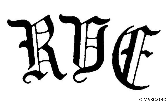 Rye Lettering Image Cambridge Glass Database Albums Home - Decorate Overlays/Rye
