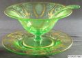 1920s-0533_3pc_mayonnaise_set_(round-line)_e732_gold_trim_emerald.jpg